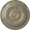 Ekena Millwork Niobe Ceiling Medallion (Fits Canopies up to 8 5/8"), 18"OD x 1 1/2"P, Castle Stone Crackle CM18NICSC - alternate 1